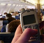 Мобильный в самолете
