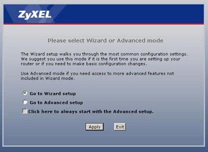 ZYXEL-P-2602R настройка