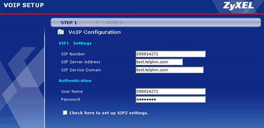 ZYXEL-P-2602R настройка